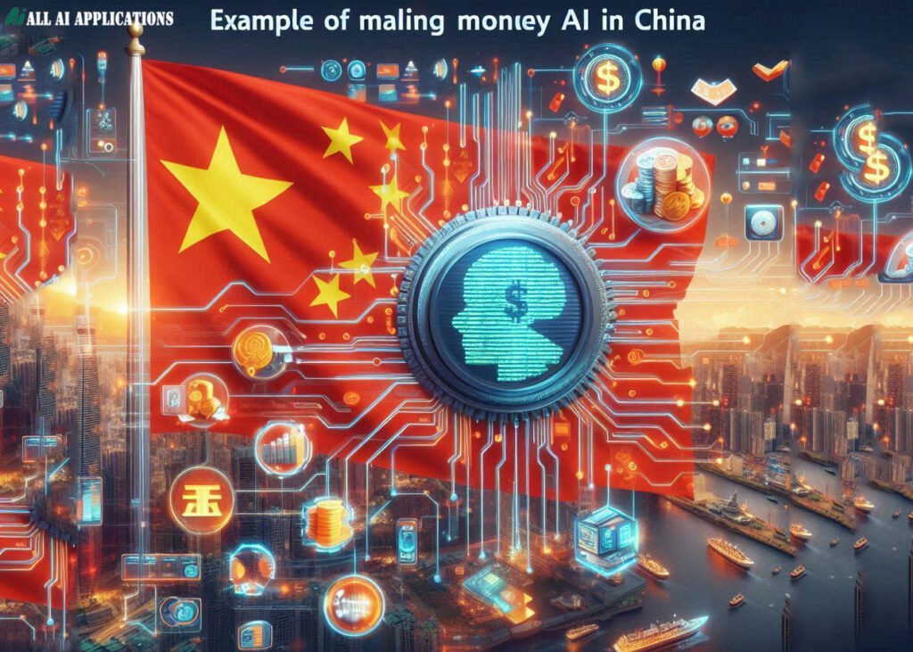 Examples of making money with AI in China